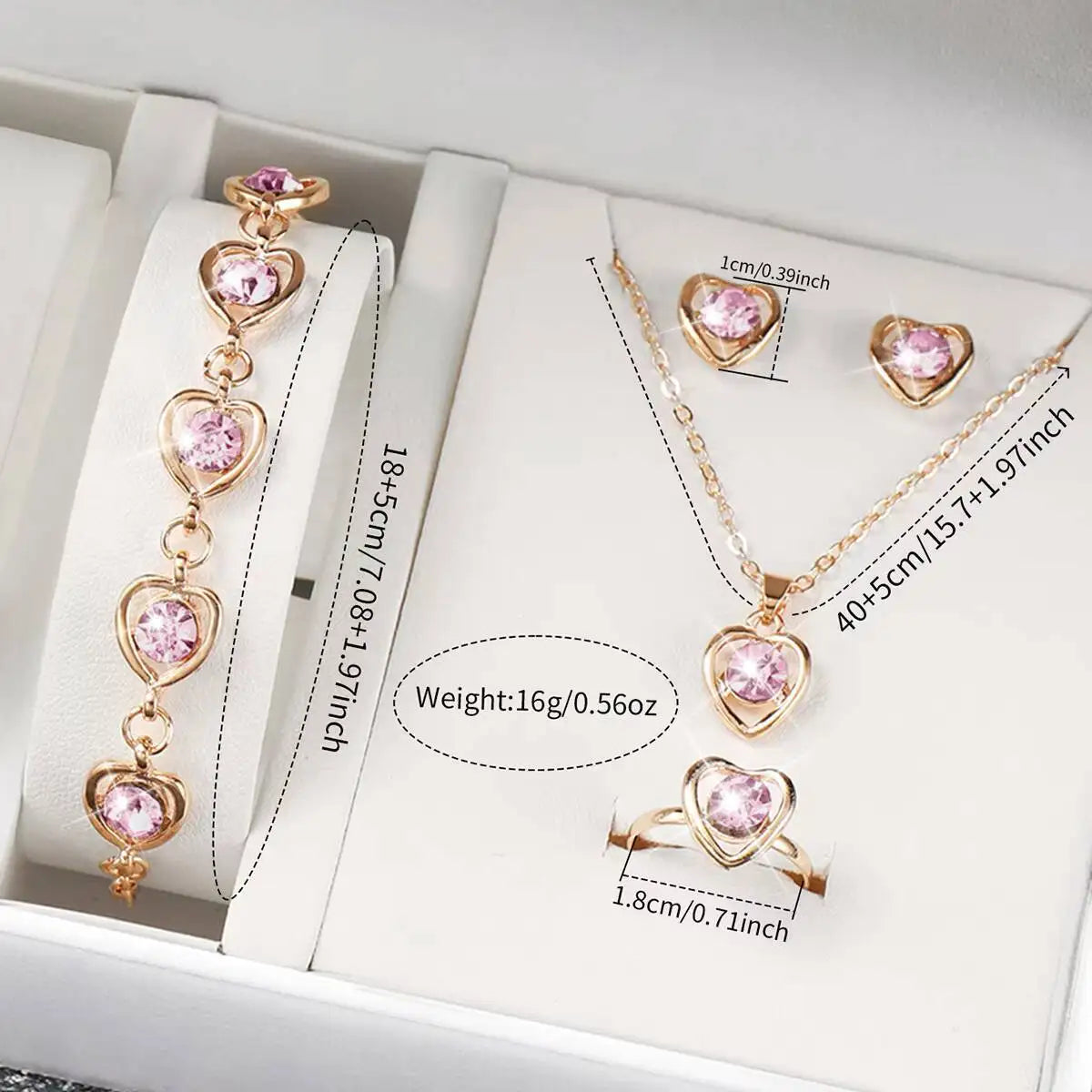 6PCS/Set Fashion Flowers Dial Women's Quartz Watch Leather Band Watches Rhinestone Jewelry Set（Without Box）