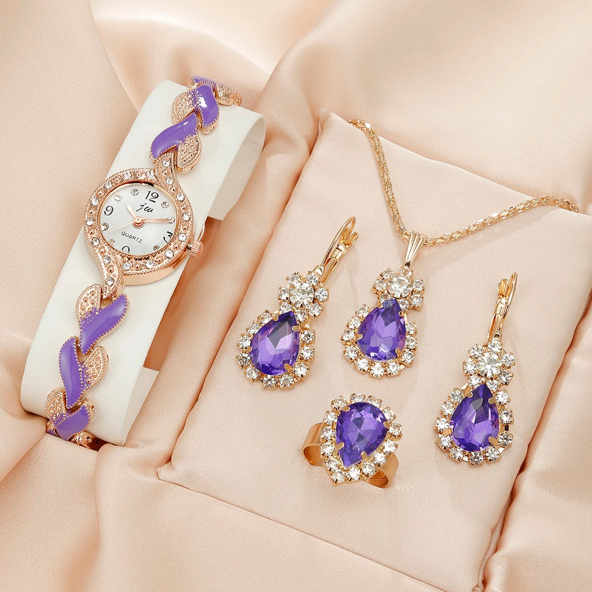 Women’s British-Style Rhinestone Watch Collection