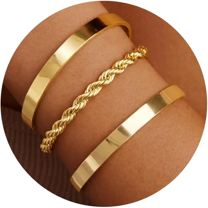 Gold Cuff Bracelet