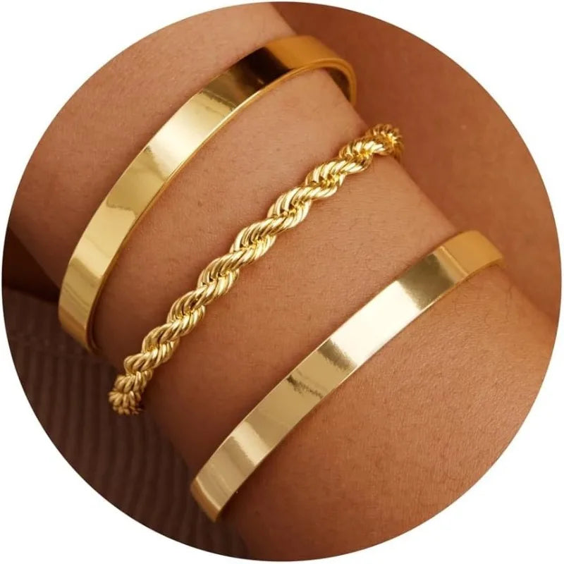 Gold Cuff Bracelet