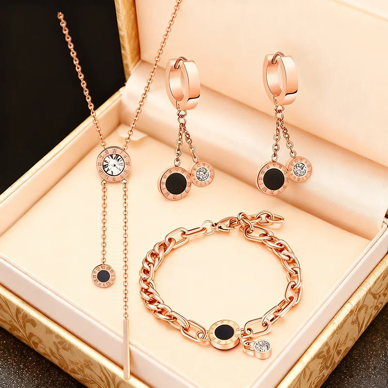 Zircon Roman Jewelry Set