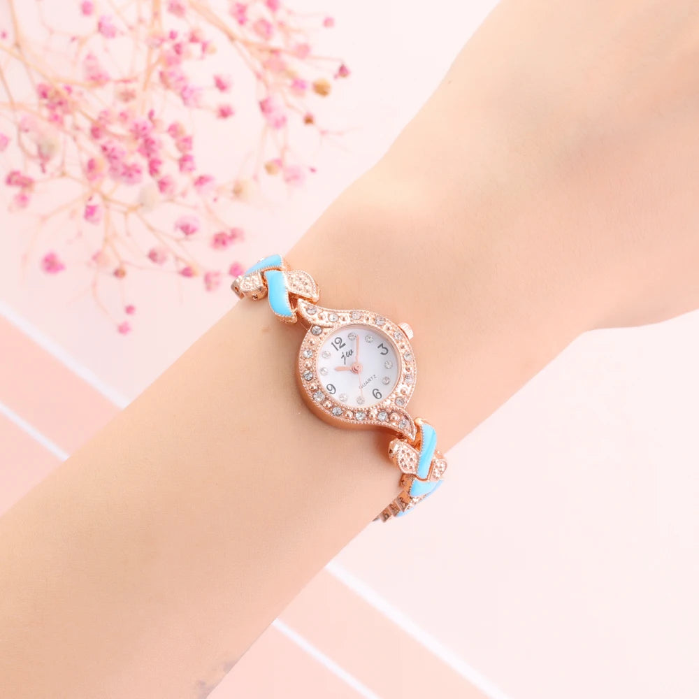 Women’s British-Style Rhinestone Watch Collection