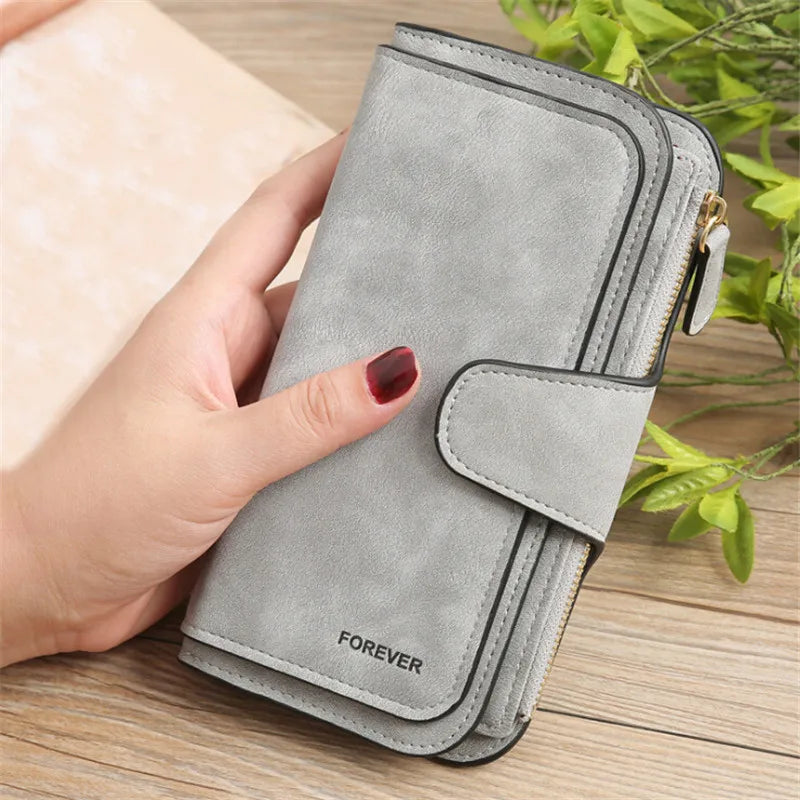 Elegant Ladies Leather Purse Wallet