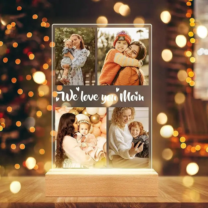 Custom Valentine’s LED Photo Frame