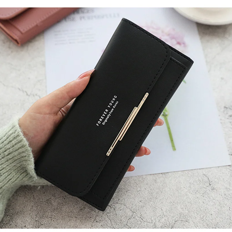 Fashion Wallet Women's Purse Wallet Card Holder Female Clutch Long Purse Multi-card Holder Luxury Designer Lady Coin Purses