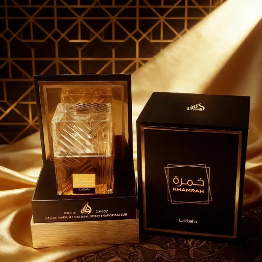 Original La-tta-fa Khamrah Series Eau de Parfum 100ml-Classic Arabian Spicy Perfume