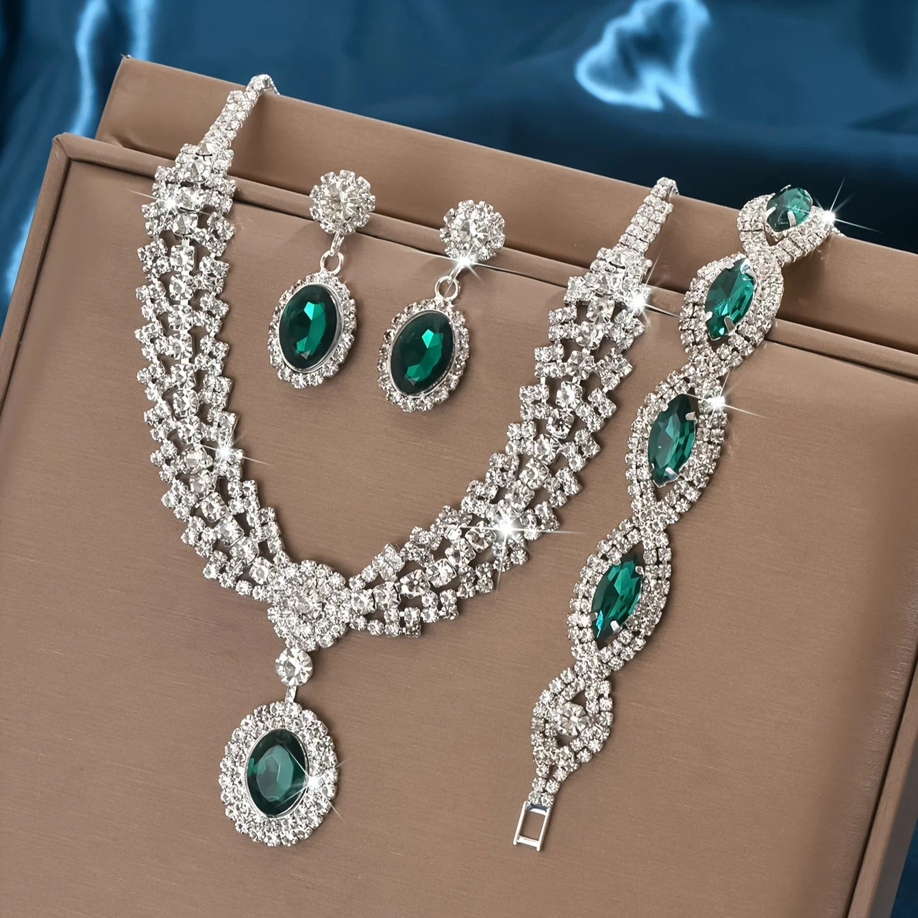 Luxury Wedding Jewelry Set for Brides