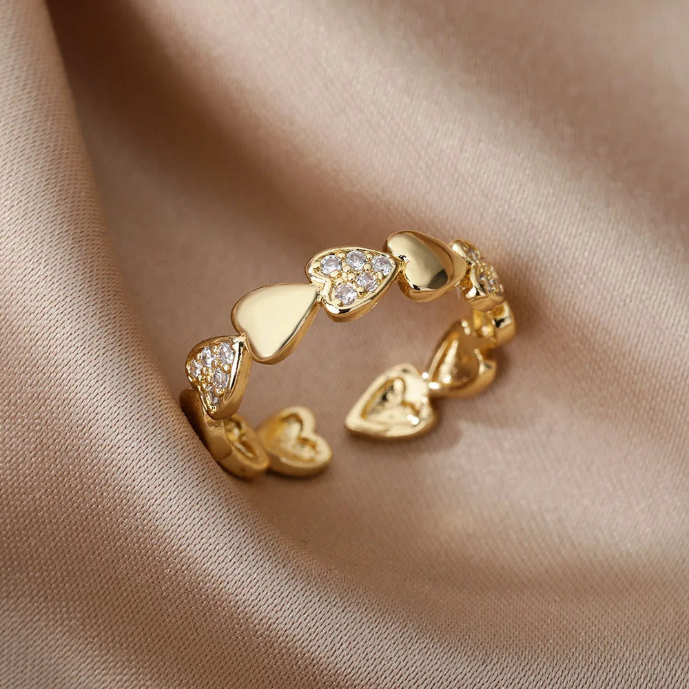 Heart Geo Ring