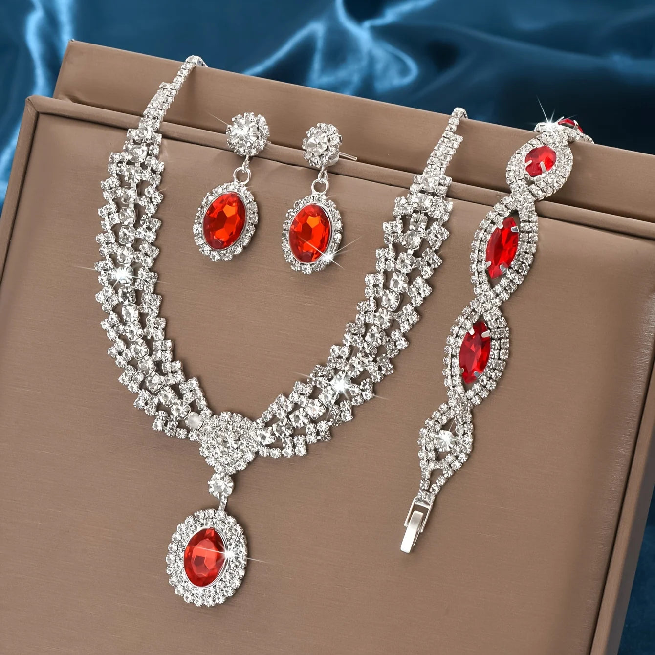 Luxury Wedding Jewelry Set for Brides
