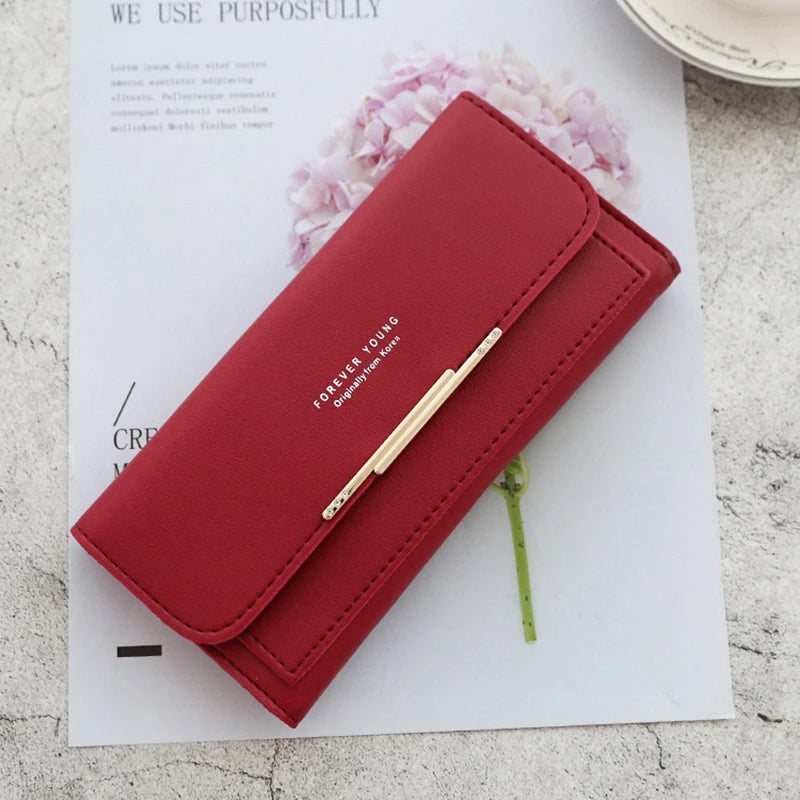 Fashion Wallet Women's Purse Wallet Card Holder Female Clutch Long Purse Multi-card Holder Luxury Designer Lady Coin Purses